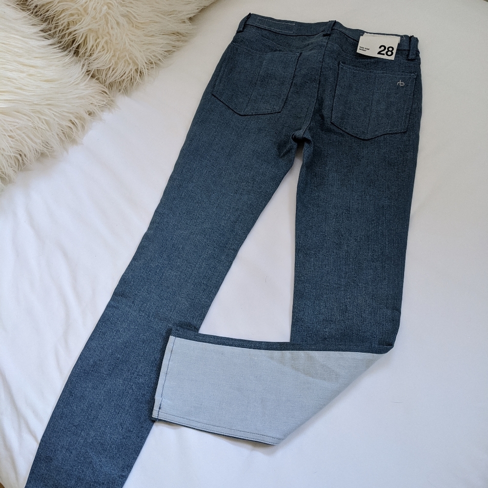rag & bone high rise skinnies 28